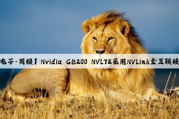 爱游戏中国官方网站：【消费电子·周报】Nvidia GB200 NVL72采用NVLink全互联技术，铜缆方案或成为未来趋势
